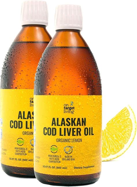 OnTargetLiving Alaskan Cod Liver Oil - Travel Size, Boost Immune India ...