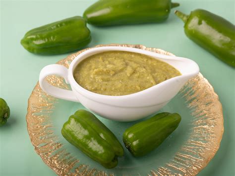 Green Chili Pepper Sauce Green Chile Sauce