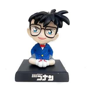 KENMA Case Closed Detective Conan Blue Bobblehead Action Figure Bobble ...