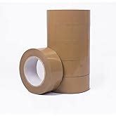 Scotch 3M BOPP Packaging Brown Tape (Tan) | 48mm x 50 Meter | Pack of 2 ...