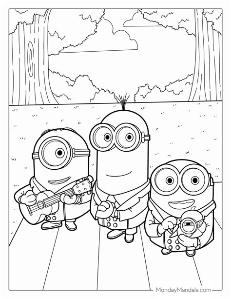 32 minion coloring pages free pdf printables – Artofit