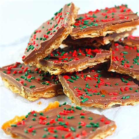 Saltine Cracker Candy (aka Christmas Crack) • Now Cook This!