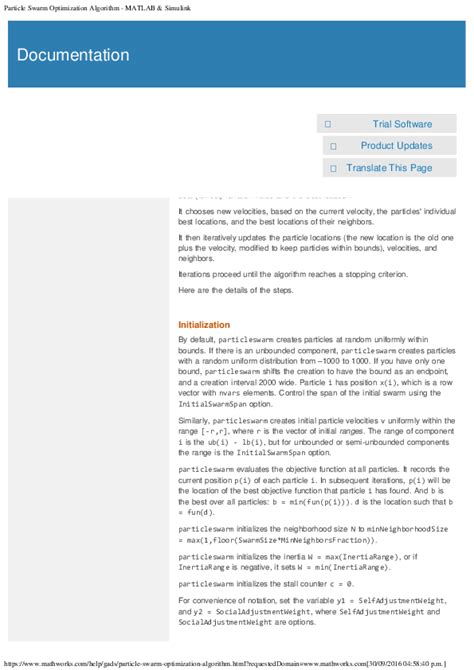 Neural Network Algorithm with Particle Swarm Optimization in MATLAB 的图像结果