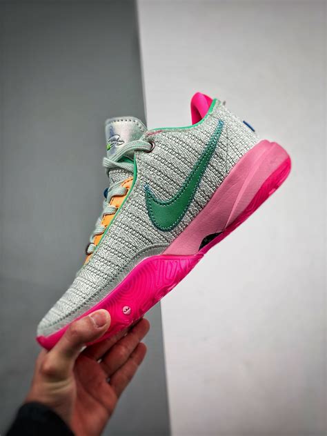 Nike LeBron 20 Time Machine Barely Green Multi-Color-Pink DJ5423-300 ...