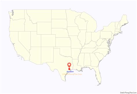 Latitude Of Houston