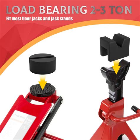 Snapklik.com : Seven Sparta 2 Types Jack Pad Adapters For Jack Stand ...