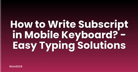 Image result for How to Subscript On Keyboard