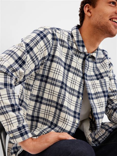 Herringbone Plaid Shirt | Gap