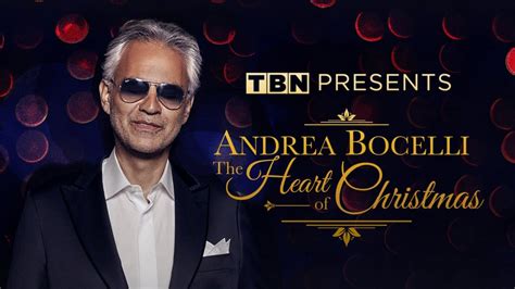 Andrea Bocelli: The Heart of Christmas on DStv Channel 343