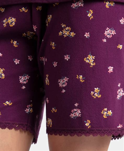 Buy Micro Modal Cotton Short Sleeve T-Shirt and Printed Shorts Set ...