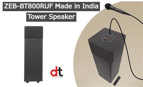 Zebronics India, Zebronics Speaker, Tower Speaker, Zebronics ZEB ...