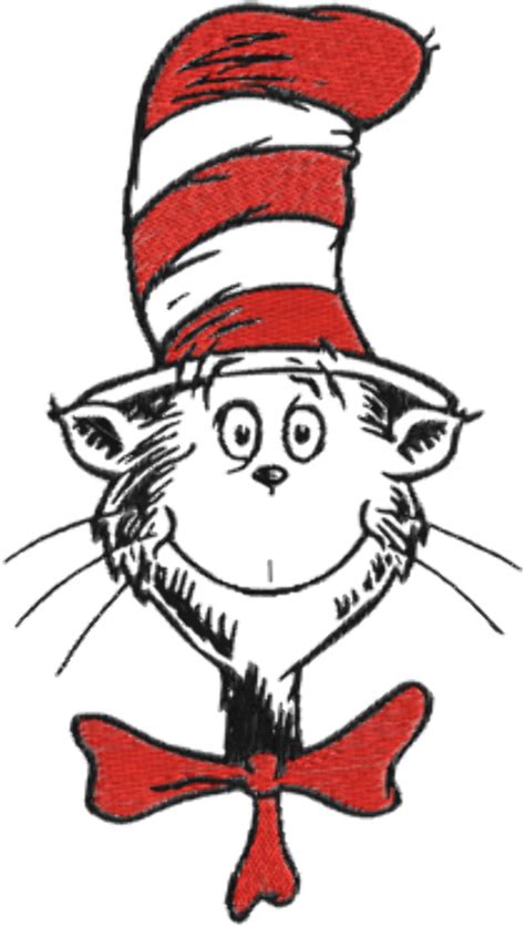 Download High Quality cat in the hat clipart dr seuss Transparent PNG ...