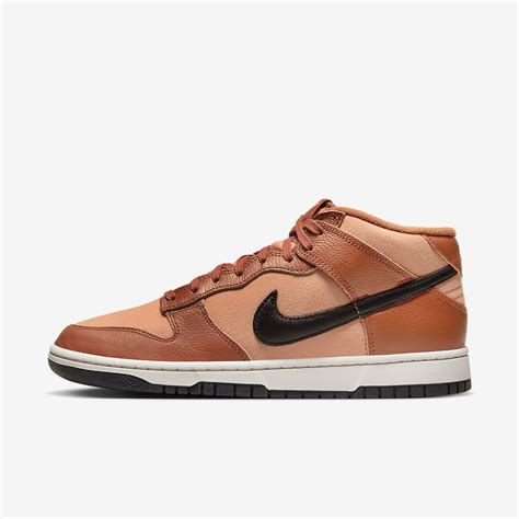 Nike Dunk Mid "Amber Brown" DZ2533-200 | Nice Kicks