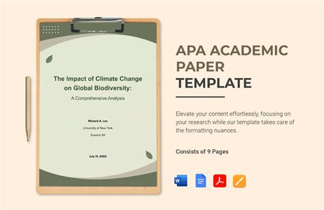 Science Project Paper Template 的图像结果