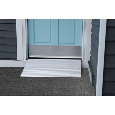 EZ-ACCESS 0.79-ft x 34-in Aluminum Portable Doorway Wheelchair Ramp in ...
