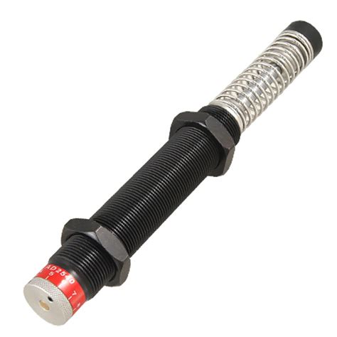 3NH® 25mm Threaded Dia 40mm Stroke Pneumatic Shock Absorber w Hex ...