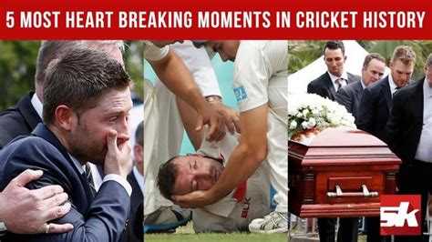 5 Heartbreaking moments Which made every Cricket Fan Cry