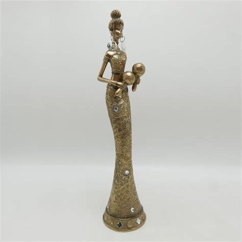 Buy Corsica Polyresin African Musician Figurine from Corsica by Home ...