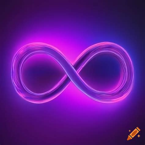 Pink And Purple Infinity Sign