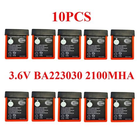 Buy 10x BA223030 3.6V Rechargeable Battery For HBC Radiomatic Crane ...