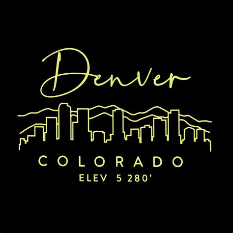 Denver Elevation (T-Shirt) – TheCoSpot