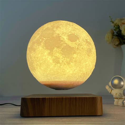 HCNT Magnetic Levitating Moon Lamp - Unique Decor Gift