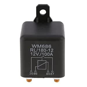 THE STYLE SUTRA® Auto High Current and High Power 4 Pin Starter Relay ...