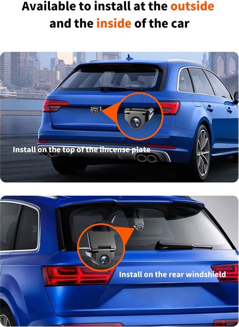 WOLFBOX D07 Waterproof Rear Backup Camera - 1080P India | Ubuy