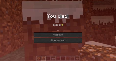 Minecraft Death Screen | Minecraft Death Edits | Know Your Meme