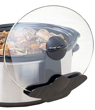 Buy Lid Pocket Slow Cooker Lid Holder | Fits Most Slow Cookers | Keeps ...