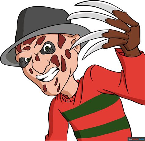 Easy Freddy Krueger Drawing - Drawing Tips Guide