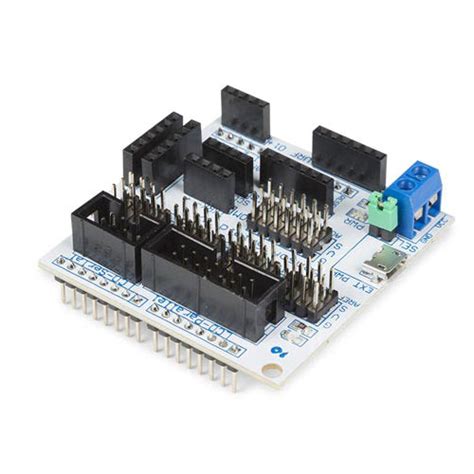 Image result for Arduino Sensor Shield Connection to Board