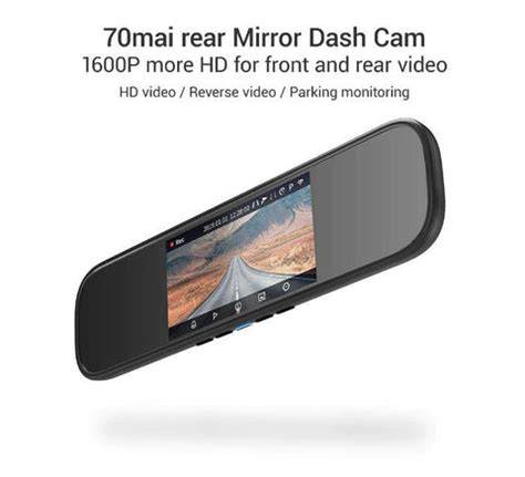 Xiaomi 70mai Rearview Mirror Dash Cam DVR (Global Version) - Furper