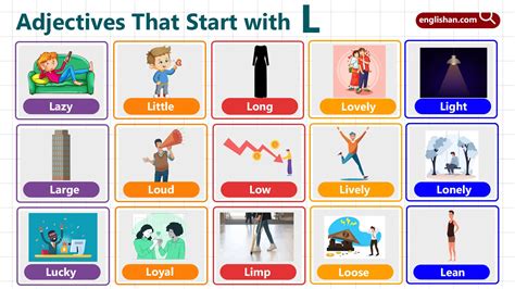 Adjectives Starting with L: 150+ Essential Words for Learners