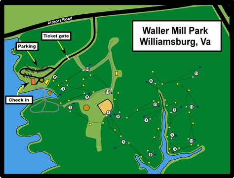 Waller Mill Park – Colonial Disc Golf Club