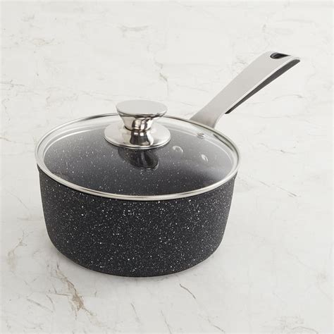 Buy Marshmallow Aluminium Sauce Pan with Lid - 18cm from Home Centre at ...