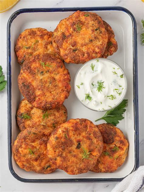 Healthy Air Fryer Salmon Patties Recipe – Cookin' with Mima