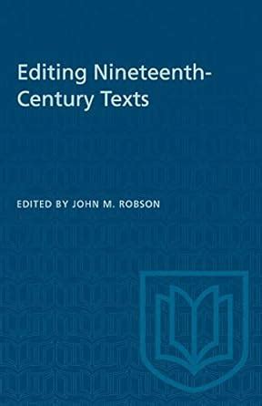 Buy Editing Nineteenth-Century Texts (Heritage) Book Online at Low ...