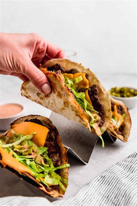 Big Mac Tacos (Smash Burger Tacos) Viral Recipe | Cravings Journal