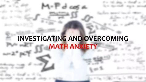 Image result for Overcoming Math Anxiety