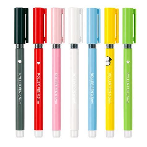 FOMO Panda Liquid Roller Pen 0.5mm Tip, Large Capacity Ink, Pipe Tip ...