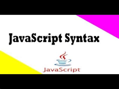 Image result for Syntax JavaScript Rules