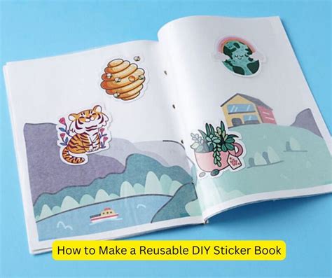 Image result for DIY Sticker Book
