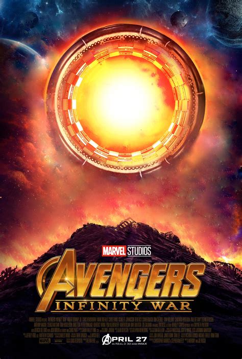 Avengers Infinity War Template Poster by cavgu2002 on DeviantArt