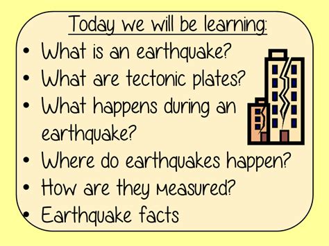Image result for Fun Earthquake Lesson
