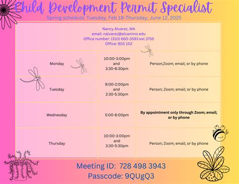 Child Development Permit | El Camino College | Torrance, CA