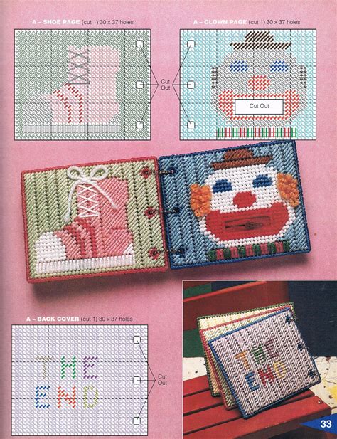 My Can Do Book Pg. 4/4 | Plastic canvas books, Plastic canvas crafts ...