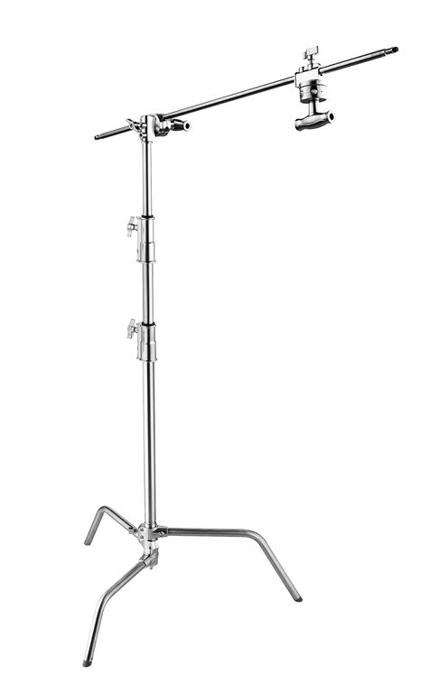 E-Image LCS-02 7ft Steel Heavy Duty Light Boom C-Stand | 3.8ft Holding ...