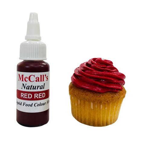 Natural Liquid Red Red Food Color 30 Ml (1 Oz) - Etsy