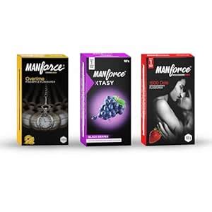 Buy Manforce Combo - Overtime Pineapple, Strawberry, & Black Grapes ...
